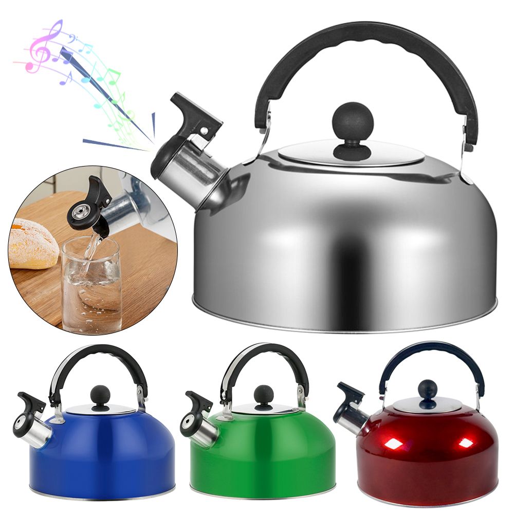 Cooking Stainless Steel for Home Office Restaurant Teakettle Teapot for Trips Whistling Kettle Stove Gas Water Kettle