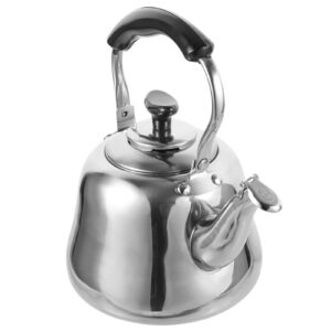 Kettle Tea Whistling Water Teapot Steel Stovetop Stainless Potstove Boiling Coffee Gas Kettles Forhot Induction Heating Outdoor