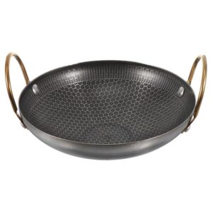 Stainless Steel Cooking Pots Double Ear Seafood Pot Fondue Ramen Noodles Pan Thicken Wok Pan Kitchen Cookware