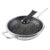 304/316 Stainless Steel Wok Thick Honeycomb Handmade Frying Pan Non Stick Non Rusting Gas/Induction Cooker Kitchen Cookware New