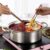 304 Stainless Steel Chinese Hot Pot Thicken 2 In 1 Divided Hotpot with Glass Cover Kitchen Nonstick Cooking Pan Induction Cooker