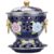 Cloisonne Hot Pot Single Enamel Environment-Friendly Oil Copper Pot Meal Small Hot Pot Meal Commercial Small Copper Pot Stove