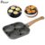 Four-Hole Frying Pot Pan Nonstick Pans Cooking Egg Pots Omelet Pan Breakfast Cookware for Kitchen Durable Frying Pan for Pancake