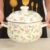 Home Enamel Binaural Soup Pot Vintage Pattern Kitchen Supplies Household Cooking Pots Gas Stove Induction Cookware 20-24cm
