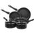 Non-Stick Kitchen Cookware Set 13-Piece Set Pots and Pans with Stay-Cool Handles for easy cooking and cleaning