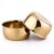 Set of 2 Copper Bowls,Antibacterial Cutlery 304 Stainless Steel Dinnerware Soup Bowl Salad Bowl for Your Copper Kitchenware